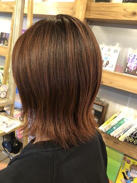 テントヘアー(tent hair) 可愛さカラー