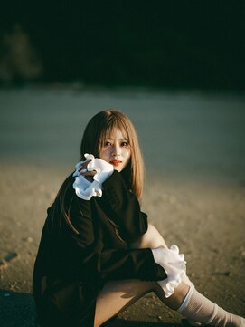 シー ヘアデザイン(see hair design) ミルクティーベージュ