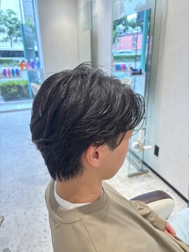 ルイマダーナ 栄店(LOUIMADNA) 毛流れニュアンスパーマ【二村】