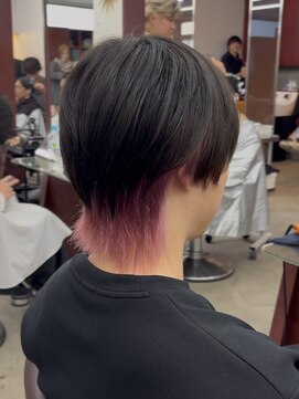 テンバイリップスヘアー(TEN by LIPPS hair) 女子ウケ1位ピンクインナーカラー