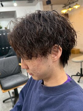 フゥ 宇都宮(FeU) 宇都宮メンズカットメンズパーマツイストスパイラルパーマ眉毛