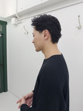 ウェルネス(Wellness) メンズ/マレット／テーパーフェード