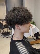 ボンドストーリーホワイト(BondStory White) 【Men‘s】縦落ちスパイラルパーマ 【東出】