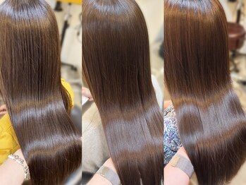 ドルセ(Dulce)の写真/柔らかな髪質,ツヤ感,潤いに大満足。思わず触れたくなる『自然体』で柔らか滑らか髪に[縮毛矯正/髪質改善]