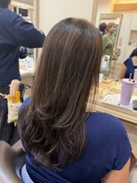 アルターリール(aL ter Rire) ダークパープル/夏のヘアアレンジ/ミルクブラウン/夏/杉田花乃