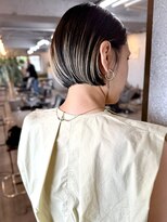 サニーサイドサロン(SUNNY SIDE SALON) 耳かけボブ/エンドカラー/毛先カラー/ミニボブ/たまプラーザ