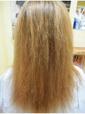 ダメージレスな縮毛矯正「強いくせ毛～ダメージ毛まで対応」３