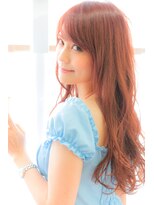 プロム(Prom)&nbsp;厚めバングで透明感たっぷりのフェアリーロング