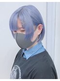 ブルーシルバー×ボブ