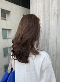 大人ほどよい透明感ブラウン