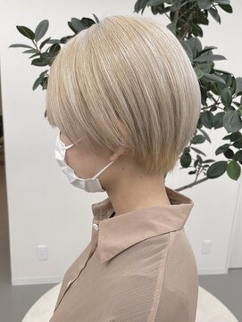 リンクバイアーバン(link by urban.) 【link】ケアブリーチ/ホワイトベージュ　＊堀場＊