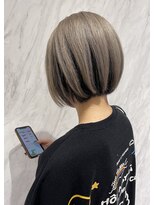 リー 京橋(Lee)&nbsp;【Lee京橋】 プラチナホワイト×逆インナーカラー