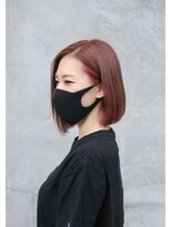 ホワイトルーム(White Room) ピンクベージュ+インナービビットピンク♪