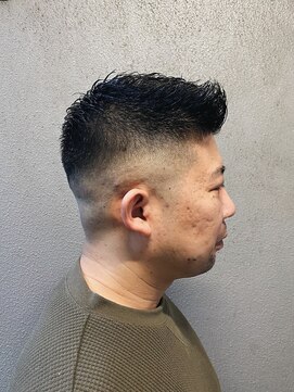 ヒロギンザ 浜松町店(HIRO GINZA) スキンフェード×ジェル