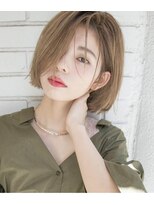 ルティア(Lutia)&nbsp;ハイトーンボブ 切りっぱなしボブ