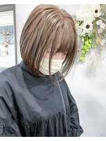 シスター(sister)&nbsp;【#sister#上野丘】#ブリーチなし#ミルクティーベージュ