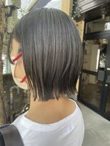アオゾラヘアー フジサキグウ(AOZORA HAIR FUJISAKIGU) ☆艶感☆こっくりカラー_Olive gray