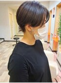 《RIP SOUL》刈り上げ 前下がり センターパートスタイル