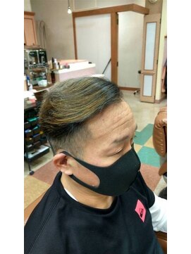 アポロカットステージ 相模大野店 アップバング/ツーブロックマッシュ<理容室>[メンズ/相模大野]