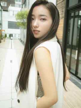 ミンクスリッカ 表参道(MINX RICCa) 大人の艶髪 ダークトーンロング 髪質改善 トリートメント