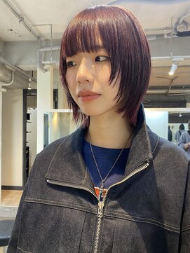 ソイ 下北沢(soi) ミディアムレイヤーウルフ