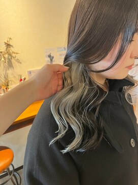 ナンバー エアロ 横浜(N° +aero) インナーカラー/デザインカラー/小顔/ボブ/セクションカラー