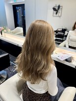 シファー(～Cifer) ミルクティーアッシュレイヤーカットお客様ヘア☆