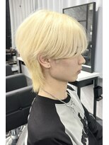 リア 大阪梅田(Ria)&nbsp;～メンズウルフ　ブロンドヘア～ 【Ria 大阪 梅田】