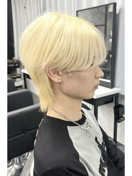 リア 大阪梅田(Ria) ～メンズウルフ　ブロンドヘア～ 【Ria 大阪 梅田】