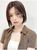 ◎ミニボブ縮毛矯正ショートボブストレートパーマ