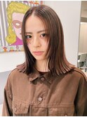 鎖骨ボブ