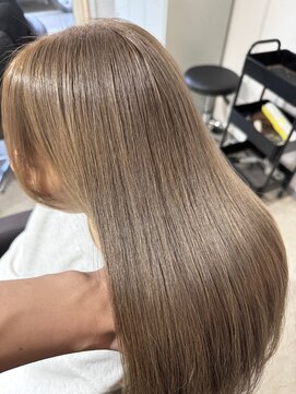 ミリ 久留米(miri..) くすみベージュ/ハイトーン/久留米/RYOTA