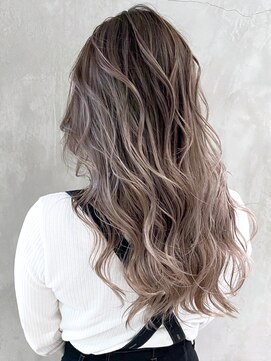 シオン(shion) マロンベージュメルティカラーフェミニンロング_ba323062