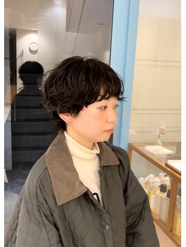 シアン 大須店(CYAN.) ショートウルフパーマ