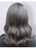 20代30代大人可愛い髪質改善カラーアッシュグレージュ透明感