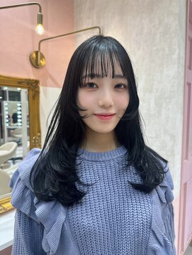 リー 梅田(Lee) ワンカールで可愛いレイヤーカット♪