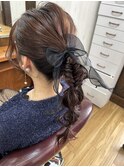 ヘアアレンジ、結婚式