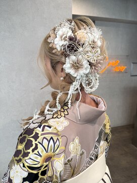 ゼスト クレス(ZEST Cres) 【立川CRES吉岡俊】卒業式編み下ろしヘア　サイド編み下ろし