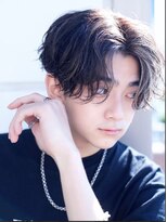 フィフス トウキョウ (fifth TOKYO) 渋谷緩めフェザーパーマニュアンスパーマセンターパート