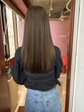 ローレンジウ(LOREN JU) 名駅/名古屋駅/学割U24/レイヤーカット/オージュア/ダブルカラー