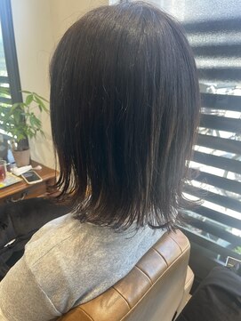 ミルト(mirto) 暗髪カラー【ミディアム】