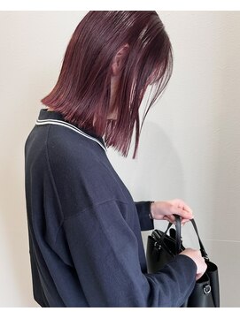 イロ プラス 南田宮店(iro+) 【katsuya】ブリーチなしWカラーpink