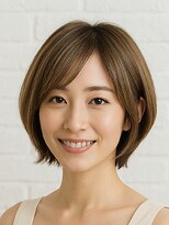 クールドセリエ 新宿南口店(Coeur de cellier)&nbsp;小顔/前下がりショート/前髪ありショート/絶壁解消