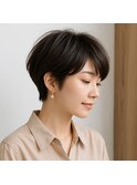 美フォルムショートボブ 20代 30代 40代 50代 60代 髪質改善