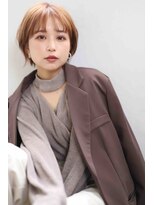 ヘアーパレス フタバ(Hair palace FUTABA)&nbsp;ヘーゼルブラウン/レイヤーショート/ショートボブ