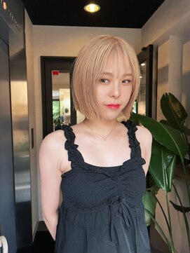 シーン(SCENE) [天神今泉/クラゲヘアー/小顔に見せるヘア/ココアベージュ]