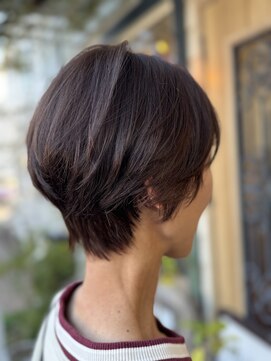 チョコレート(chocolate) 髪質改善大人可愛い20代30代40代50代ショートボブ