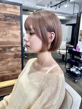 ルアン 上通り(ruen) 熊本ボブ/ミニボブ/ハイトーン/熊本美容室/髪質改善/20代30代