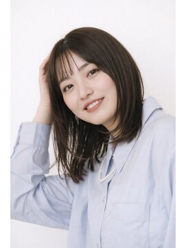 リッカ たまプラーザ(Lycka) プレミアム髪質改善カラーで『幸せ質感ヘア』に♪綺麗ミディアム