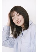 プレミアム髪質改善カラーで『幸せ質感ヘア』に♪綺麗ミディアム